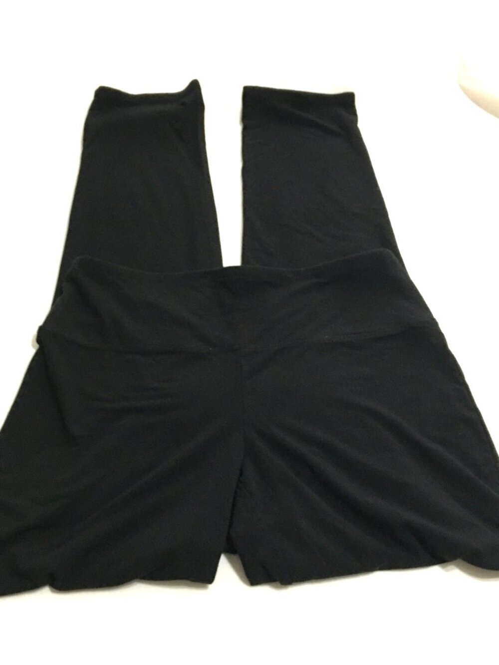J. Jill Wearever Collection Smooth-Fit Slim Leg Small Tall Black Pants Pull On